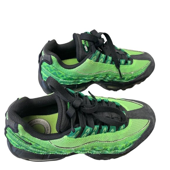 Nike Air Max 95 Lime Green black mens 4.0 wms 5.5 Low sneakers SKU 9432 - Picture 4 of 15